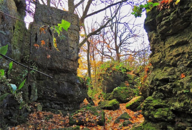 Limestone Monolith, Ledge County Park