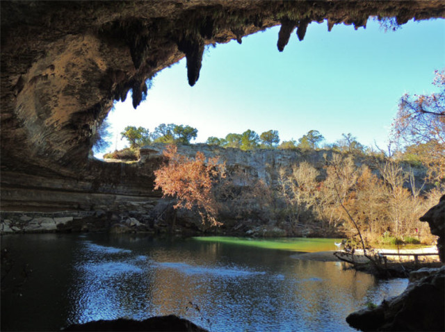 Pool in the Grotto, Hamilton Pool