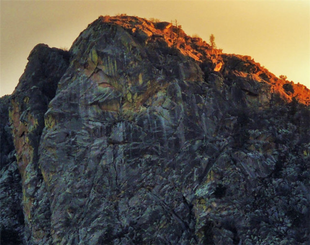 Rock Face, Organ Mountains