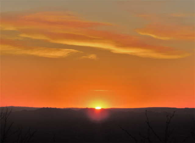 Sunrise, Organ Mountains