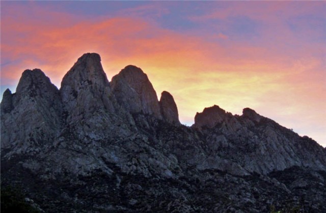 Evening Twilight, Organ Mountains