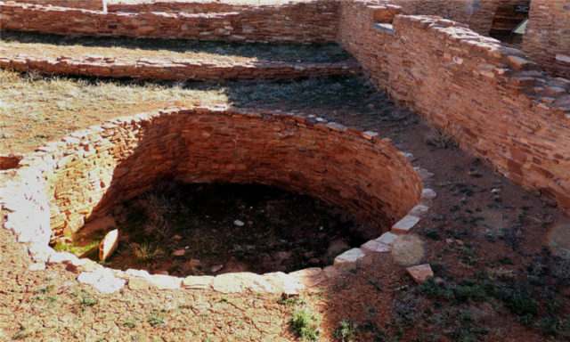 Kiva, Abo Pueblo