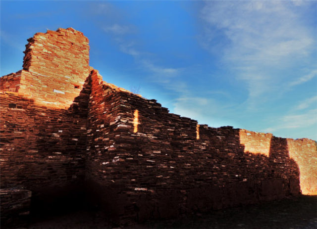 Shadows, Abo Pueblo