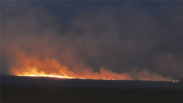 Fire, Flint Hills