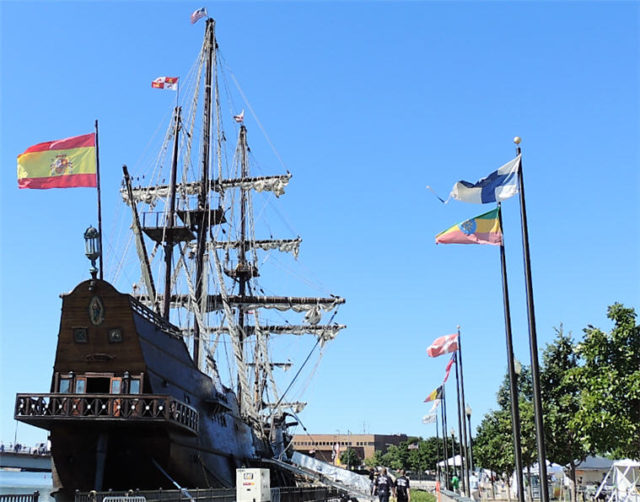 El Galeon Stern, Tall Ships