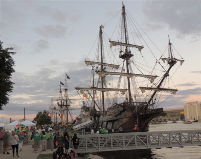 Dockside, Tall Ships