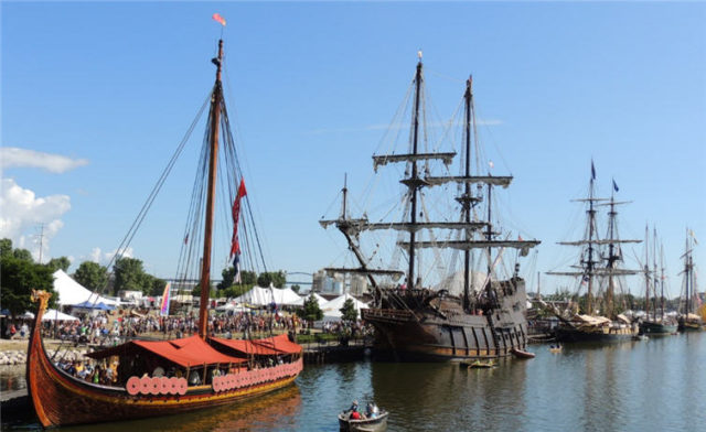 Line of Ships, Tall Ships