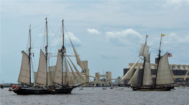 Harbor, tall-ships-duluth