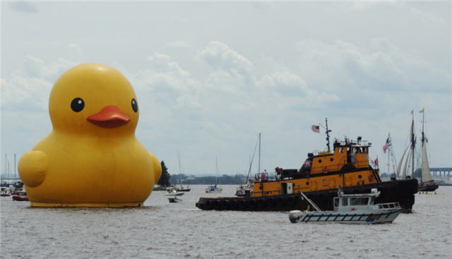Rubber Duck, tall-ships-duluth