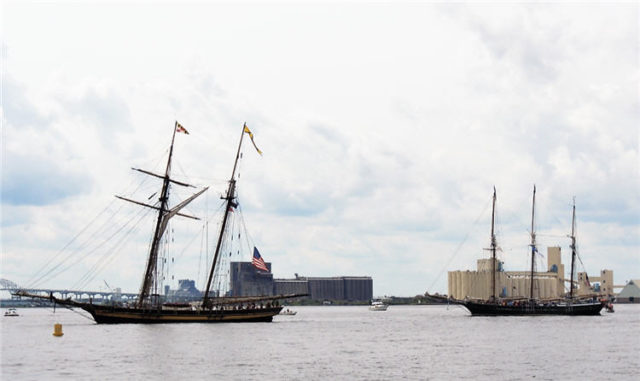 Two Ships, Tall Ships Duluth